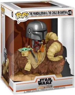 FUNKO POP! Star Wars Figur - The Mandalorian & The Child On Bantha -Randboutique Für Kinder 61krivym2vl. ac sl1000