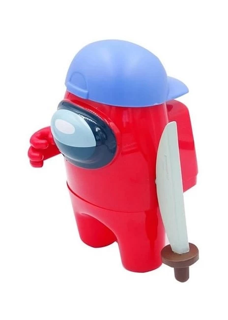 Among Us - Actionfigures - 1-pak - Box With Windows S2 - Red 3 Among Us - Actionfigures - 1-pak - Box With Windows S2 - Red