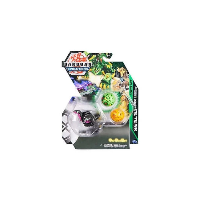 Bakugan - Starter Pack S4 - Serpillious Ultra 3 Bakugan - Starter Pack S4 - Serpillious Ultra