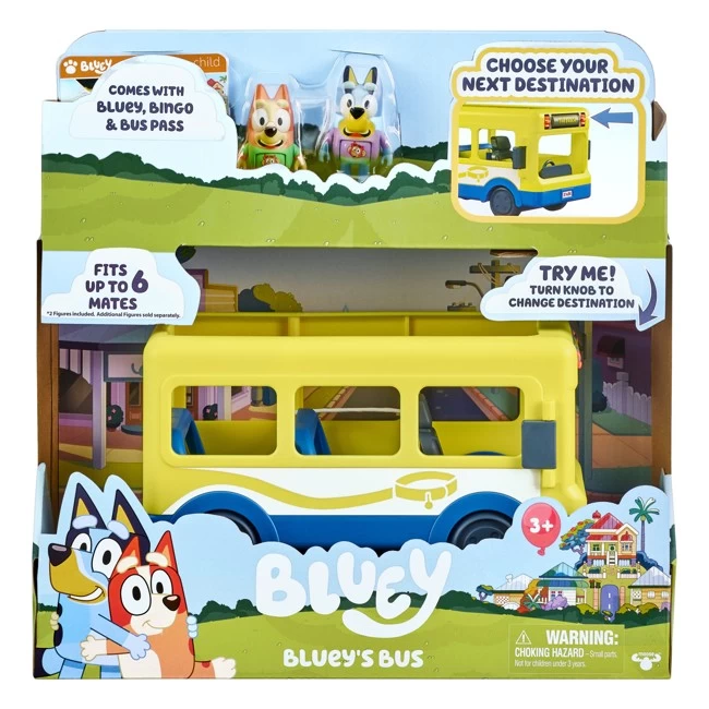 Bluey - School Bus Friends Theme (90178) 3 Bluey - School Bus Friends Theme (90178)