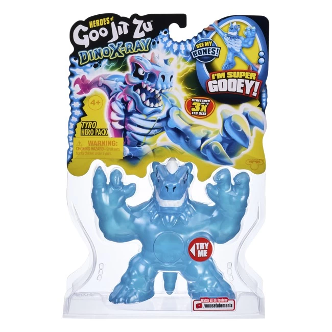 Goo Jit Zu - Dino XRay Single Pack - Series 4 - Tyro (41187) 6 Goo Jit Zu - Dino XRay Single Pack - Series 4 - Tyro (41187) – Bild 4