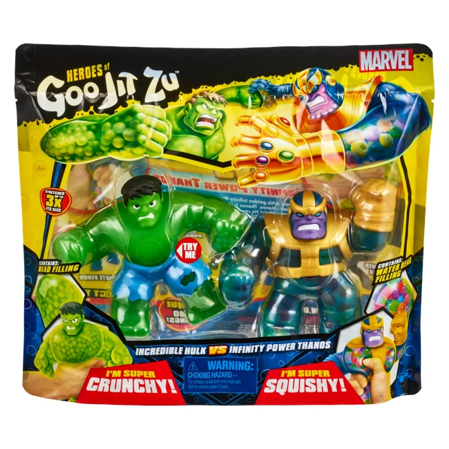 Goo Jit Zu - Marvel Versus Pack - Series 4 - Thanos Vs Hulk (41298) 5 Goo Jit Zu - Marvel Versus Pack - Series 4 - Thanos Vs Hulk (41298) – Bild 3