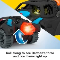MATTEL Imaginext - Fisher Price DC Super Friends Light And Sounds Batman (HGX96) -Randboutique Für Kinder imaginext fisher price dc super friends light and sounds batman hgx96 3