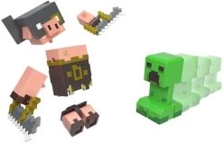 Minecraft - Legends Creeper Vs Piglin Bruiser -Randboutique Für Kinder minecraft legends creeper vs piglin bruiser 2