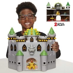 Nintendo - 2.5" - Bowser Castle Playset (400204-IS9) -Randboutique Für Kinder nintendo 2 5 bowser castle playset 400204 is9 3
