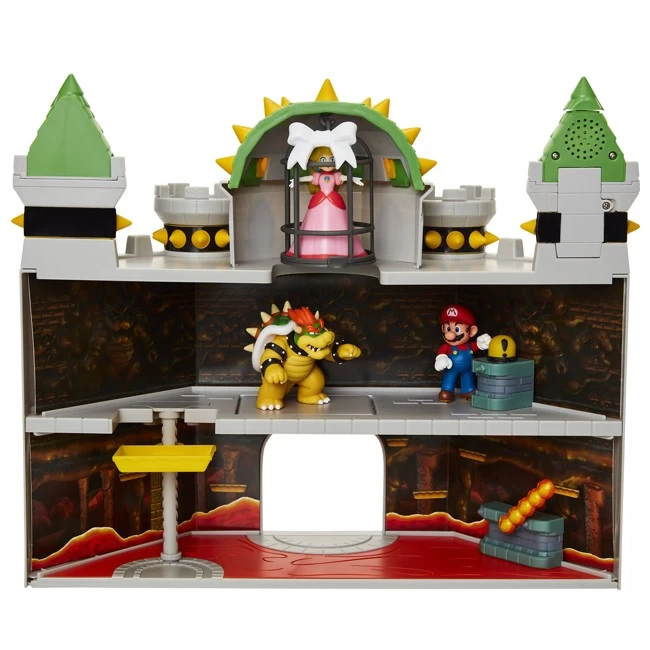 Nintendo - Super Mario - 6 Cm Bowser Castle Playset (400204) 4 Nintendo - Super Mario - 6 Cm Bowser Castle Playset (400204) – Bild 2