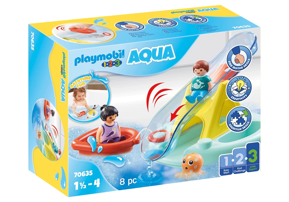 Playmobil 1.2.3 - Badeinsel Mit Wasserrutsche (70635) 3 Playmobil 1.2.3 - Badeinsel Mit Wasserrutsche (70635)