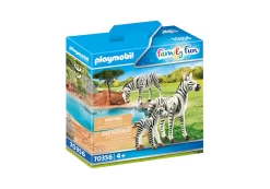 Playmobil - 2 Zebras With Foal (70356)