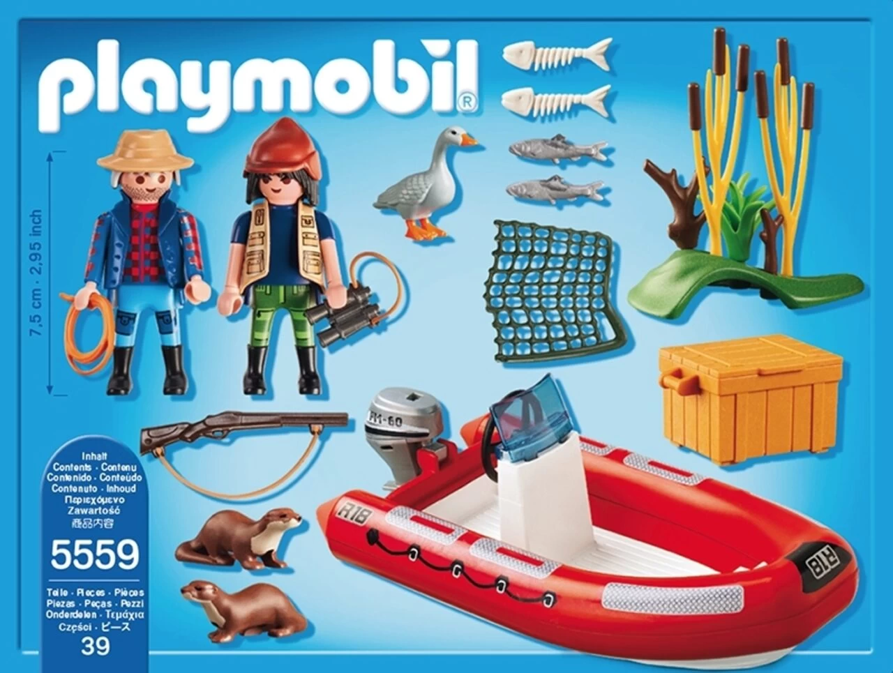 PLAYMOBIL® 5559 Schlauchboot Mit Wilderern 4 PLAYMOBIL® 5559 Schlauchboot Mit Wilderern – Bild 2