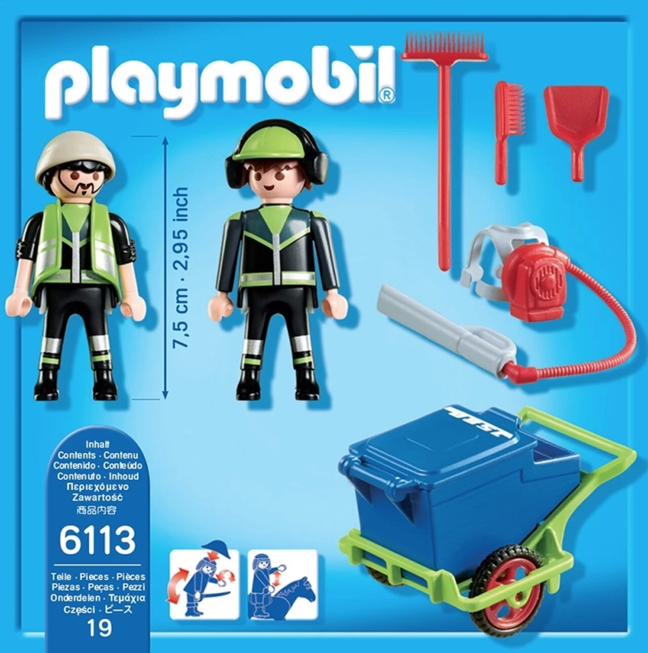 PLAYMOBIL® 6113 Stadtreinigungs-Team 4 PLAYMOBIL® 6113 Stadtreinigungs-Team – Bild 2
