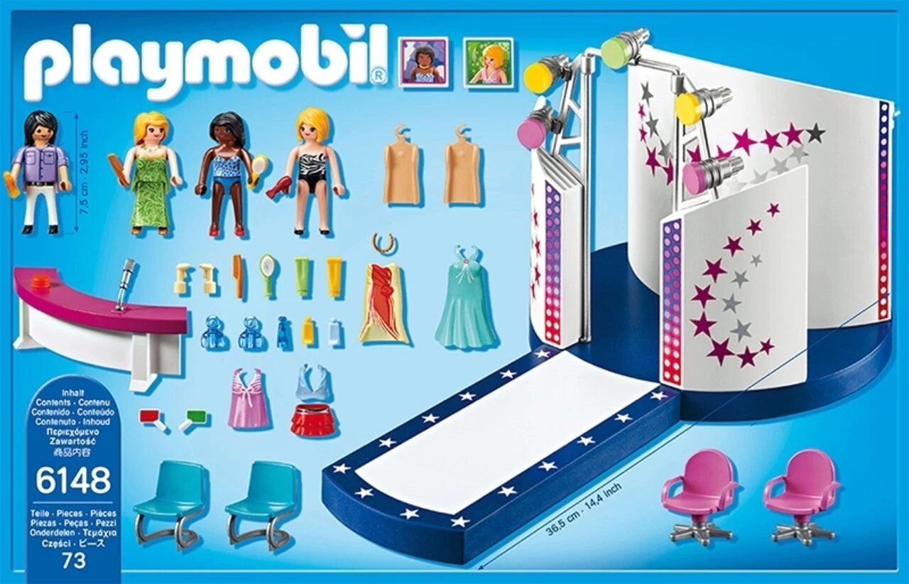 PLAYMOBIL® 6148 Model-Casting Auf Dem Laufsteg 4 PLAYMOBIL® 6148 Model-Casting Auf Dem Laufsteg – Bild 2