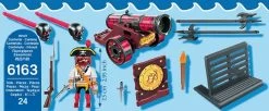 PLAYMOBIL® 6163 Rote App-Kanone Mit Freibeuter -Randboutique Für Kinder playmobil 6163 rote app kanone mit freibeuter 1