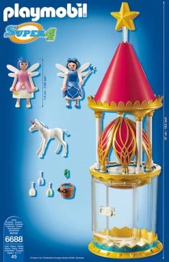 PLAYMOBIL® 6688 Zauberhafter Blütenturm Mit Feen-Spieluhr Und Twinkle -Randboutique Für Kinder playmobil 6688 zauberhafter blutenturm mit feen spieluhr und twinkle 1
