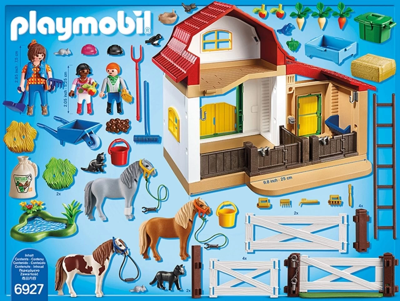 PLAYMOBIL® 6927 Ponyhof 4 PLAYMOBIL® 6927 Ponyhof – Bild 2