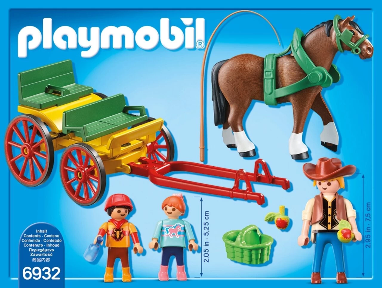 PLAYMOBIL® 6932 Pferdekutsche 4 PLAYMOBIL® 6932 Pferdekutsche – Bild 2