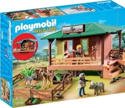 PLAYMOBIL® 6936 Rangerstation Mit Tieraufzucht