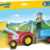 PLAYMOBIL® 6964 Traktor Mit Anhänger -Randboutique Für Kinder playmobil 6964 traktor mit anhanger