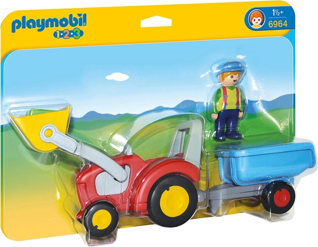 PLAYMOBIL® 6964 Traktor Mit Anhänger 3 PLAYMOBIL® 6964 Traktor Mit Anhänger