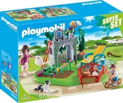 PLAYMOBIL® 70010 SuperSet Familiengarten