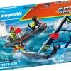 PLAYMOBIL 70141 Seenot: Polarsegler-Rettung Mit Schlauchboot