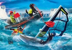 PLAYMOBIL 70141 Seenot: Polarsegler-Rettung Mit Schlauchboot -Randboutique Für Kinder playmobil 70141 seenot polarsegler rettung mit schlauchboot 2