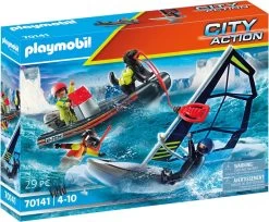 PLAYMOBIL 70141 Seenot: Polarsegler-Rettung Mit Schlauchboot