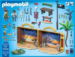 PLAYMOBIL® 70150 Mitnehm-Pirateninsel -Randboutique Für Kinder playmobil 70150 mitnehm pirateninsel 1