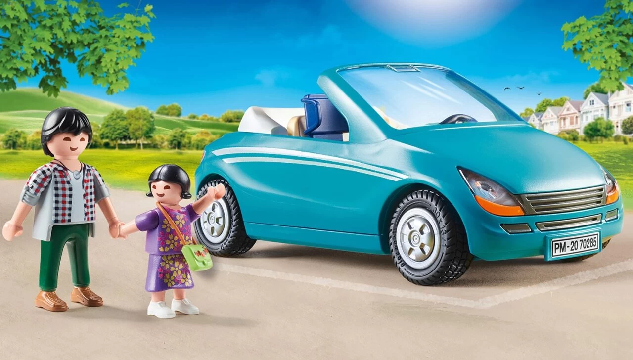 PLAYMOBIL® 70285 Papa Und Kind Mit Cabrio 5 PLAYMOBIL® 70285 Papa Und Kind Mit Cabrio – Bild 3