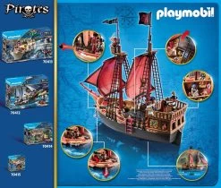 PLAYMOBIL® 70411 Totenkopf-Kampfschiff 7 PLAYMOBIL® 70411 Totenkopf-Kampfschiff -Randboutique Für Kinder playmobil 70411 totenkopf kampfschiff 1