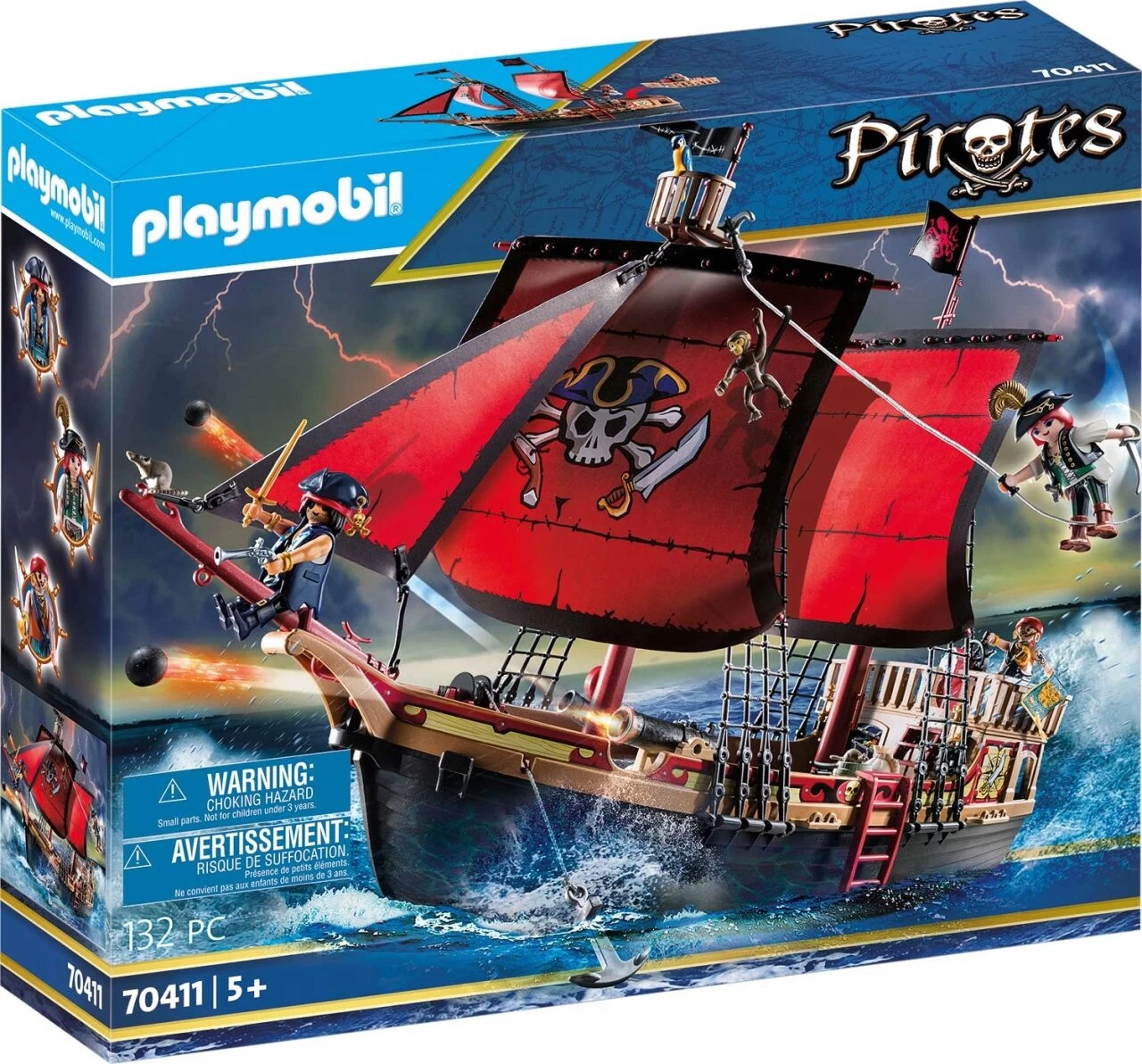 PLAYMOBIL® 70411 Totenkopf-Kampfschiff 3 PLAYMOBIL® 70411 Totenkopf-Kampfschiff