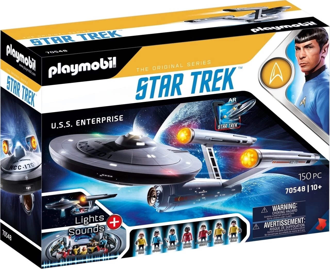 PLAYMOBIL 70548 Star Trek - U.S.S. Enterprise NCC-1701 3 PLAYMOBIL 70548 Star Trek - U.S.S. Enterprise NCC-1701