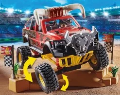 PLAYMOBIL® 70549 Stuntshow Monster Truck Horned -Randboutique Für Kinder playmobil 70549 stuntshow monster truck horned 3