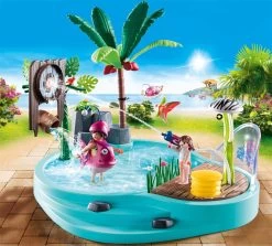 PLAYMOBIL 70610 Spaßbecken Mit Wasserspritze -Randboutique Für Kinder playmobil 70610 spa becken mit wasserspritze 2