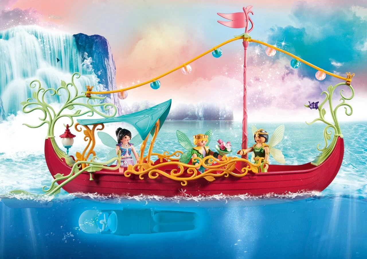 PLAYMOBIL 70659 Romantisches Feenboot 6 PLAYMOBIL 70659 Romantisches Feenboot – Bild 4