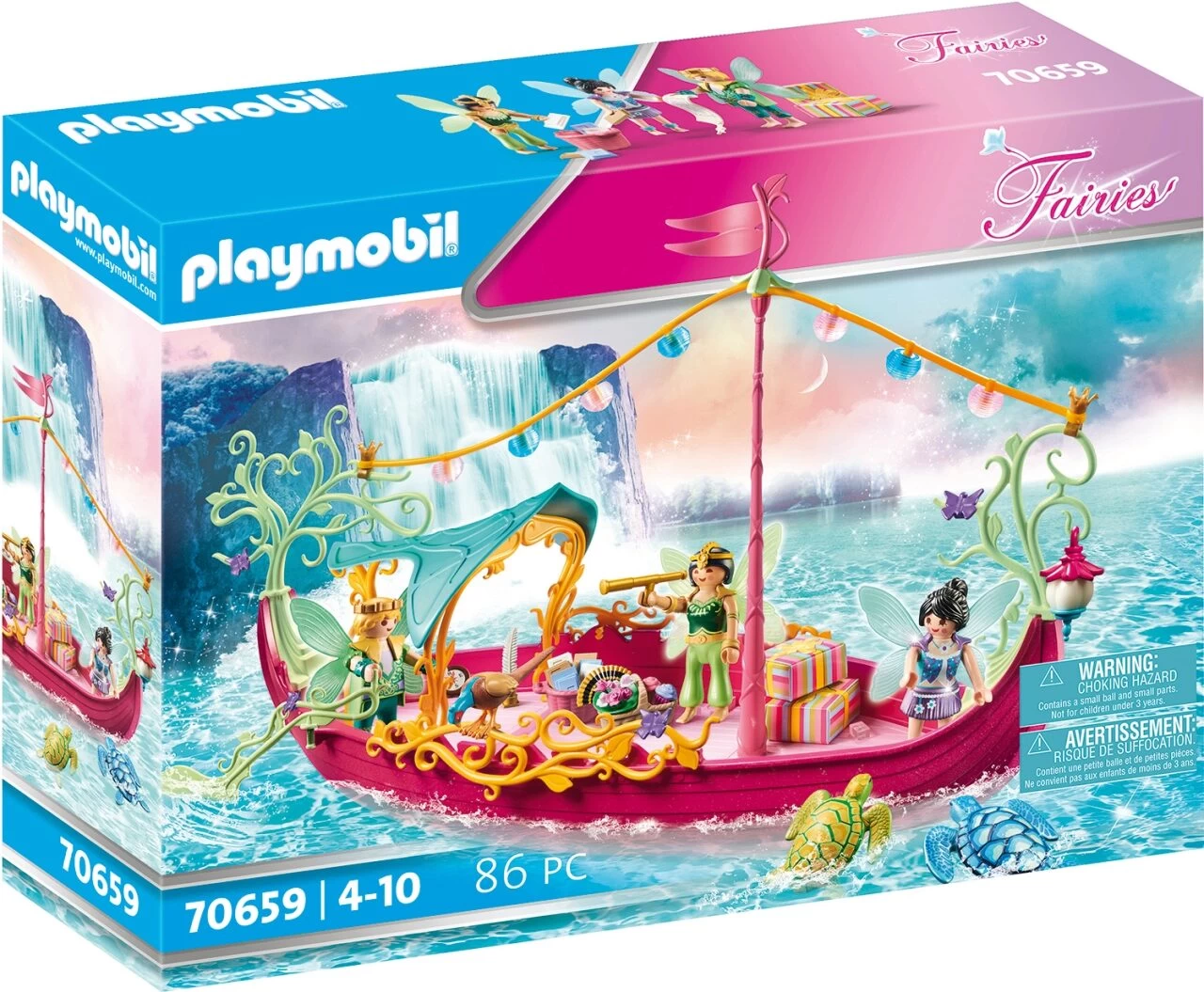 PLAYMOBIL 70659 Romantisches Feenboot 3 PLAYMOBIL 70659 Romantisches Feenboot