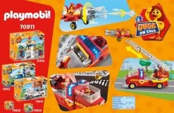 PLAYMOBIL® 70911 DUCK ON CALL - Feuerwehr Truck -Randboutique Für Kinder playmobil 70911 duck on call feuerwehr truck 1