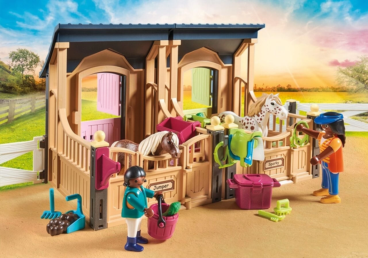 PLAYMOBIL 70995 Reitunterricht Mit Pferdeboxen 6 PLAYMOBIL 70995 Reitunterricht Mit Pferdeboxen – Bild 4