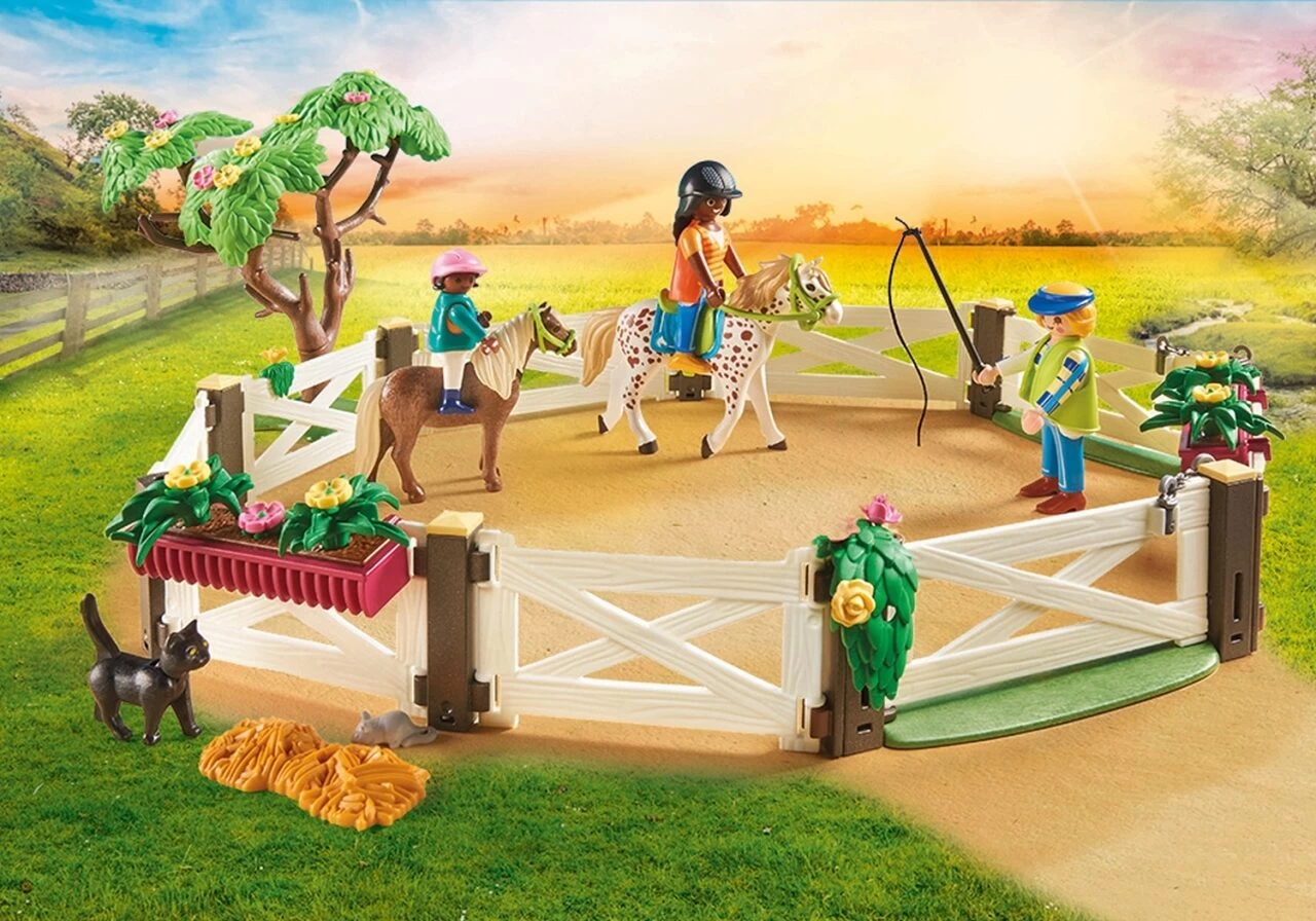 PLAYMOBIL 70995 Reitunterricht Mit Pferdeboxen 7 PLAYMOBIL 70995 Reitunterricht Mit Pferdeboxen – Bild 5