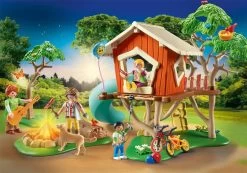 PLAYMOBIL® 71001 Abenteuer-Baumhaus Mit Rutsche -Randboutique Für Kinder playmobil 71001 abenteuer baumhaus mit rutsche 2