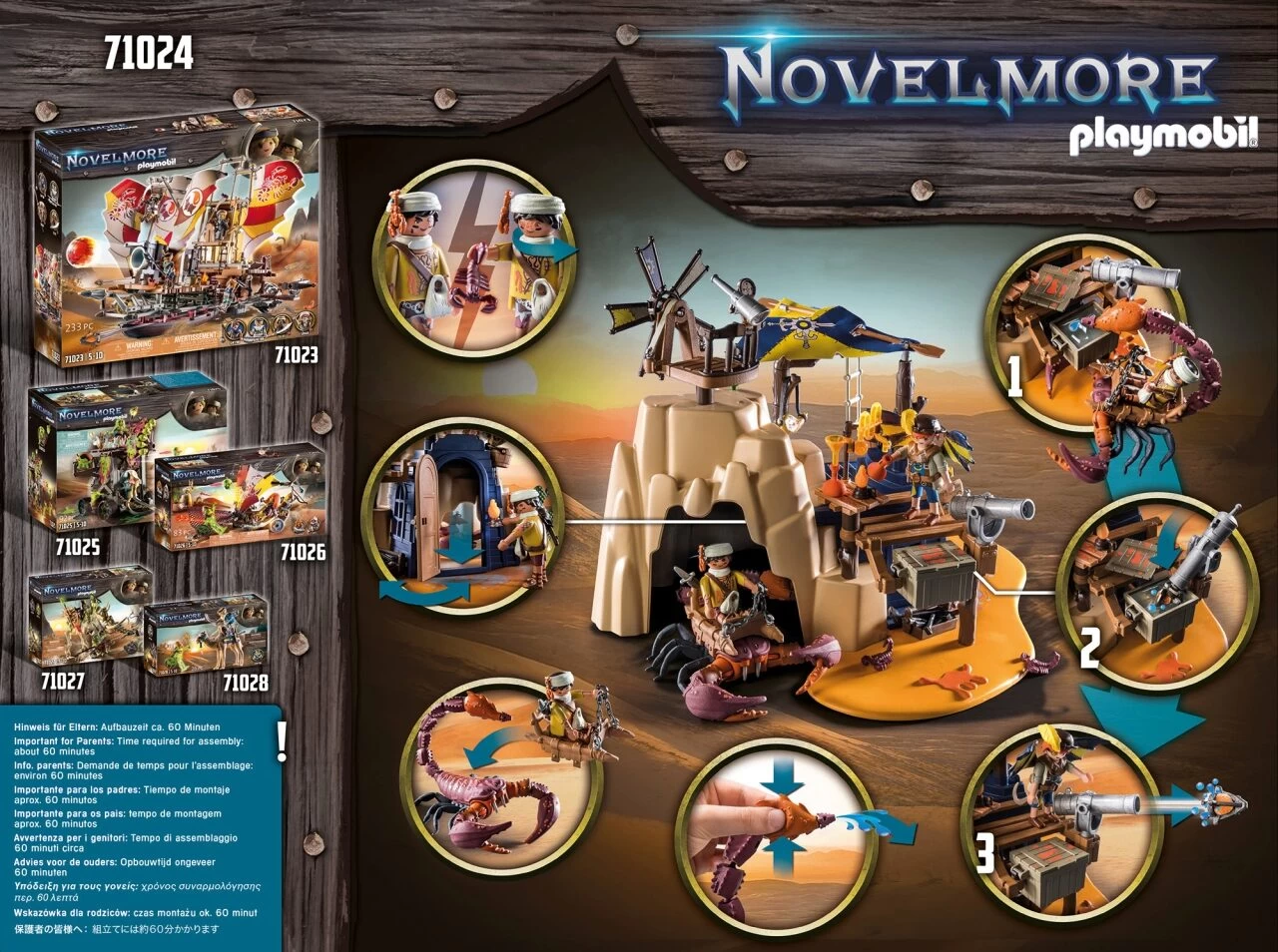 PLAYMOBIL® 71024 Novelmore Sal'ahari Sands - Skorpionjagd Am Wrack 4 PLAYMOBIL® 71024 Novelmore Sal'ahari Sands - Skorpionjagd Am Wrack – Bild 2