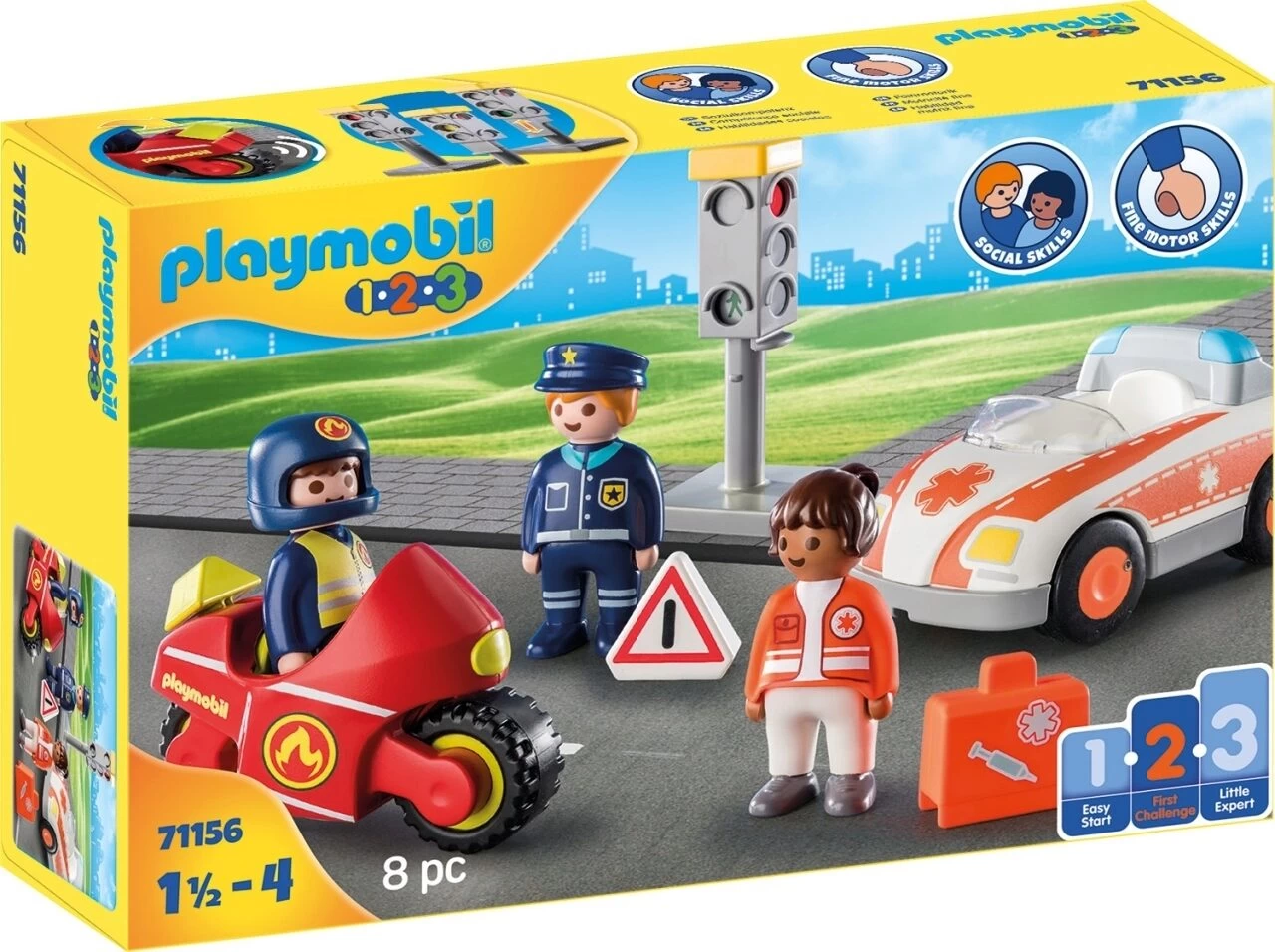 PLAYMOBIL® 71156 1.2.3 - Helden Des Alltags 3 PLAYMOBIL® 71156 1.2.3 - Helden Des Alltags