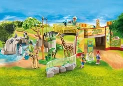 PLAYMOBIL 71190 Erlebnis-Zoo -Randboutique Für Kinder playmobil 71190 erlebnis zoo 2