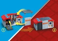 PLAYMOBIL 71193 Mitnehm-Feuerwehrstation -Randboutique Für Kinder playmobil 71193 mitnehm feuerwehrstation 3