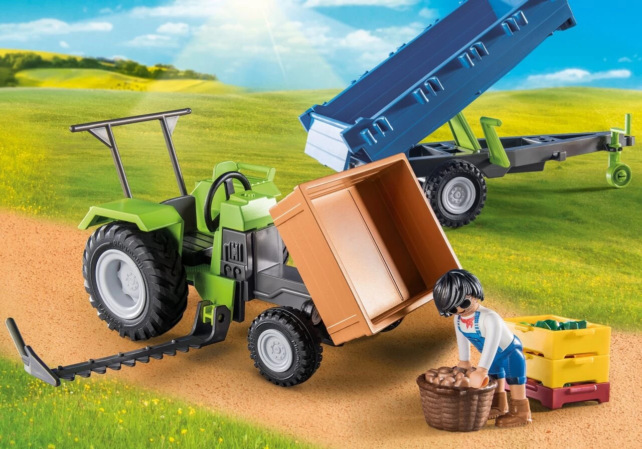 PLAYMOBIL® 71249 Traktor Mit Hänger 7 PLAYMOBIL® 71249 Traktor Mit Hänger – Bild 5