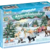 PLAYMOBIL® 71345 Adventskalender Pferde: Weihnachtliche Schlittenfahrt - 2023 -Randboutique Für Kinder playmobil 71345 adventskalender pferde weihnachtliche schlittenfahrt 2023