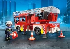Playmobil - Feuerwehr-Leiterfahrzeug (9463) -Randboutique Für Kinder playmobil feuerwehr leiterfahrzeug 9463 2