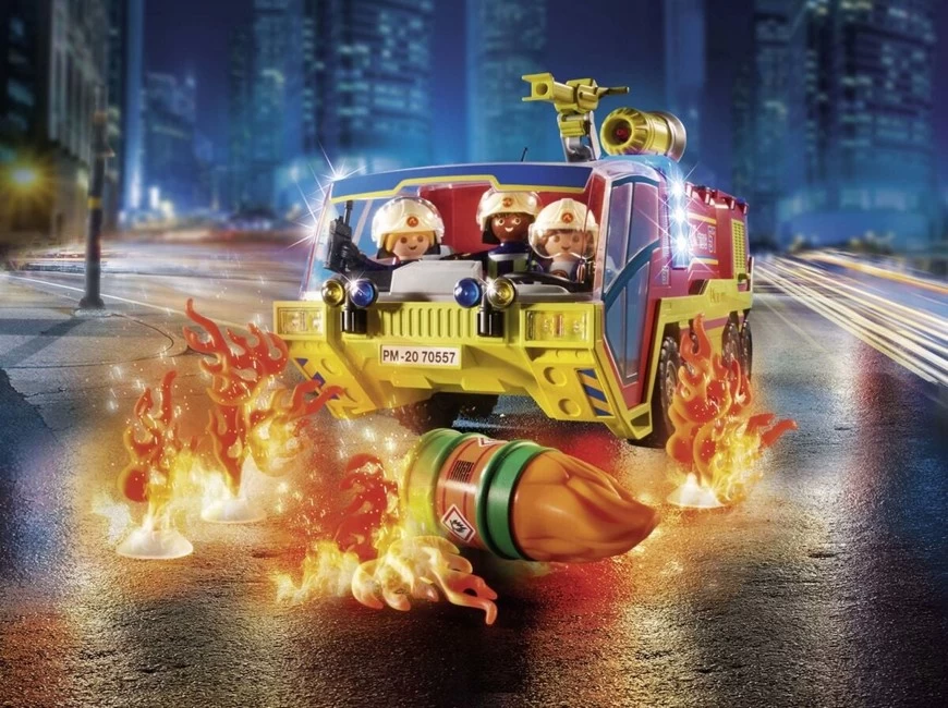 Playmobil - Fire Engine With Truck (70557) 4 Playmobil - Fire Engine With Truck (70557) – Bild 2