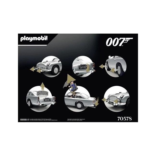 Playmobil - James Bond Aston Martin DB5 - Goldfinger Edition (70578) 8 Playmobil - James Bond Aston Martin DB5 - Goldfinger Edition (70578) – Bild 6