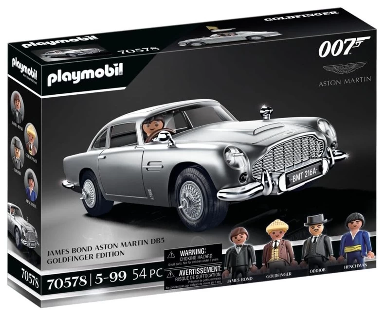 Playmobil - James Bond Aston Martin DB5 - Goldfinger Edition (70578) 3 Playmobil - James Bond Aston Martin DB5 - Goldfinger Edition (70578)