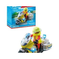 Playmobil - Notarzt-Motorrad Mit Blinklicht (71205) -Randboutique Für Kinder playmobil notarzt motorrad mit blinklicht 71205 4